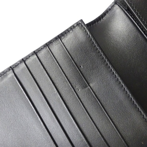 Celine Bifold Large Strap Wallet Black - Picture 8 of 8
